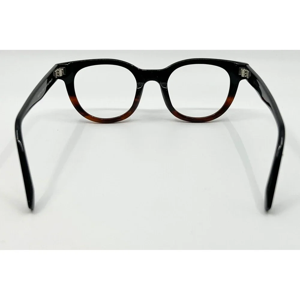Warby Parker Gideon Eyeglasses Mens Black Tortoise Two-Tone 48-21-142